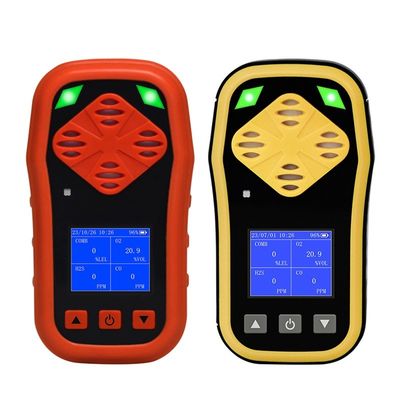 YA-CDX4 Kişisel Dörtlü Gaz İzleyici H2s CO O2 CH4 4 In 1 Gaz İzleyici taşınabilir ATEX sertifikalı