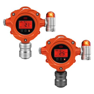 Hidrojen Cl2 So2 H2S Co2 Sabit gaz monitörleri IP67 Yakılabilir Helium Gaz Detektörü