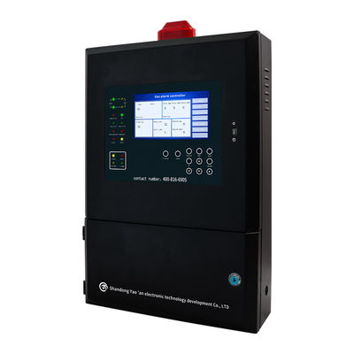 Duvara monte edilmiş gaz alarmı kontrol paneli IP30 YA-K210 LED ekranla