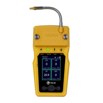 Tehlikeli ortamlar için yakılabilir gaz monitörü, lityum iyonlu pil ve IP67 derecesi