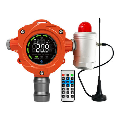 H2 Gazı için Sabit Gaz Detektörü DC24V RS485 Endüstriyel Sabit Karbon Dioksit Gaz Sızıntı Detektörü