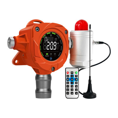 CE FCC ATEX Sertifikalı Akıllı Sabit Gaz Sensörü Monitor H2S EX Gaz Sızıntı Detektörü Sabit Gaz Analizörleri